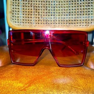 Oversized Shield Sunglasses